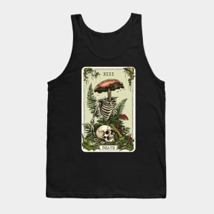 tarot death card mushroom XIII Tank Top